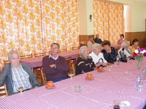 Setkání  důchodců  jubilantů 26.9.2009