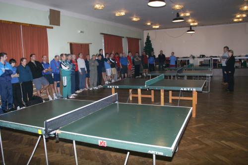 Vánoční  turnaj ve  stolním tenisu 2010